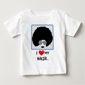Camiseta De Bebé Amo mi pelo - Afro
