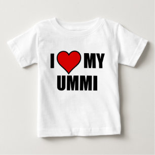 CAMISETA DE BEBÉ AMO MI UMMI