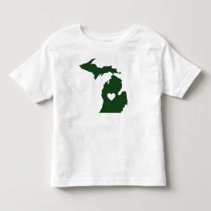 Camiseta De Bebé Amo Michigan