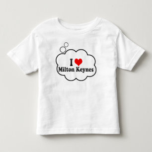 Camiseta De Bebé Amo Milton Keynes, Reino Unido