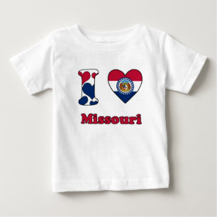 Camiseta De Bebé Amo Misuri