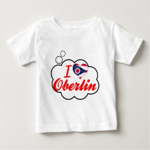 Camiseta De Bebé Amo Oberlin, Ohio