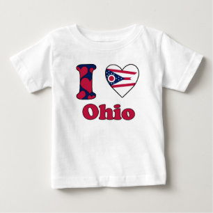 Camiseta De Bebé Amo Ohio