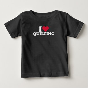 Camiseta De Bebé Amo Quilting Premium