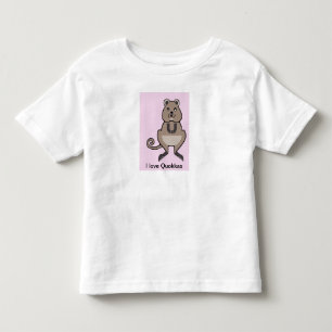 Camiseta De Bebé Amo QUOKKAS - Gráfica animal - Australia -