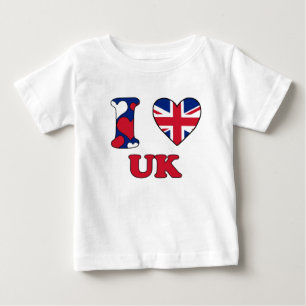 Camiseta De Bebé Amo Reino Unido