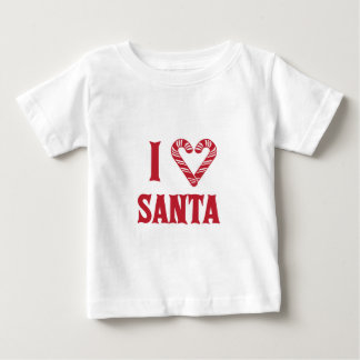 Camiseta De Bebé Amo Santa