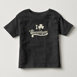 Camiseta De Bebé Amo Shenanigans Trébol de Trébol Día de San Patric