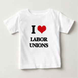 Camiseta De Bebé Amo sindicatos