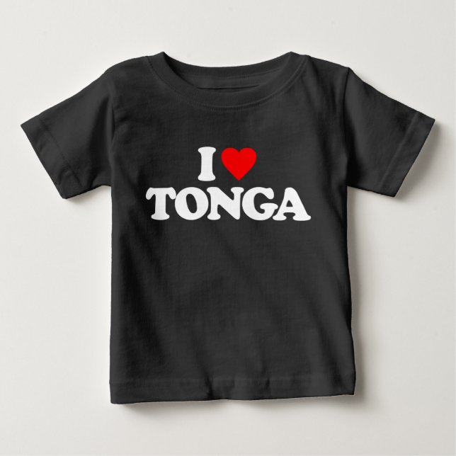 CAMISETA DE BEBÉ AMO TONGA (Anverso)