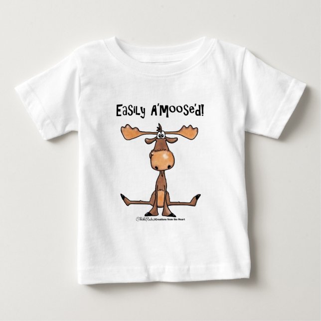 Camiseta De Bebé A'Moose"d (Anverso)