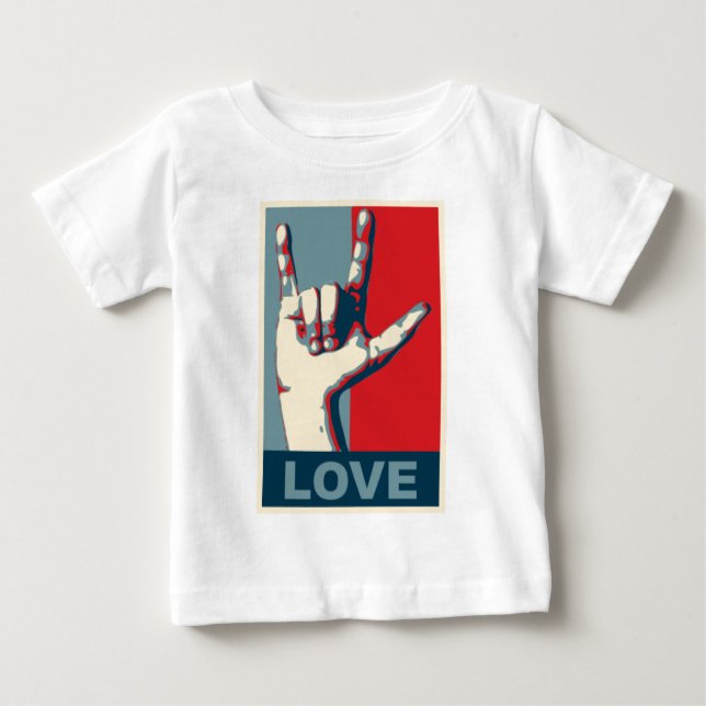 Camiseta De Bebé Amor (Anverso)