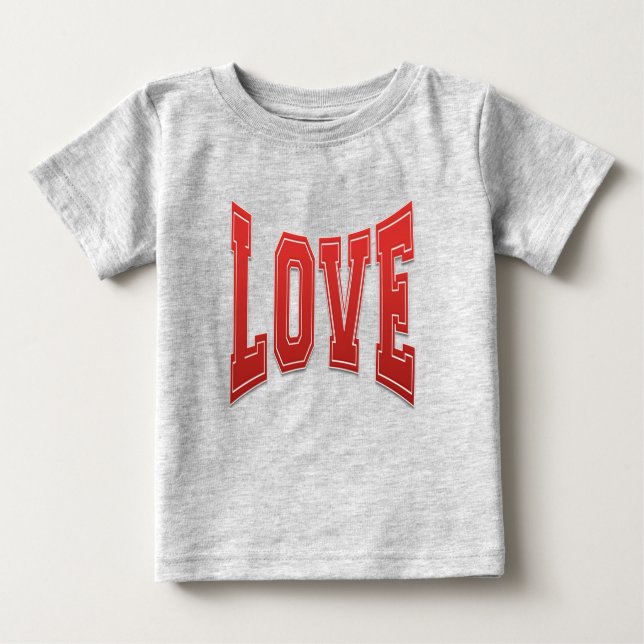 Camiseta De Bebé Amor (Anverso)