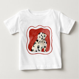 Camiseta De Bebé "Amor a las pipas" dálmato de Audrey Jeanne