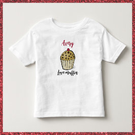 Camiseta De Bebé Amor Adorable Muffin
