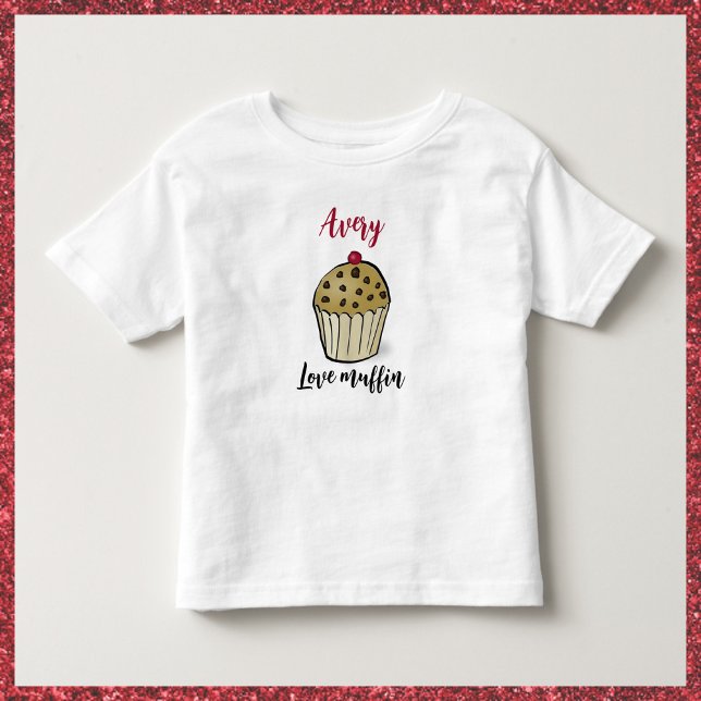 Camiseta De Bebé Amor Adorable Muffin (Subido por el creador)