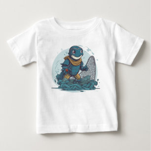 Camiseta De Bebé Amor al planeta azul - Día Mundial del Océano