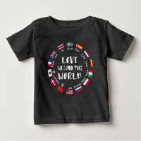 Amor alrededor de idiomas del mundo