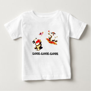 Camiseta De Bebé Amor-Amor-Amor