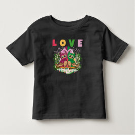 CAMISETA DE BEBÉ AMOR COLORIDAS ACOGEDORAS HERRAMIENTAS ADORABLES