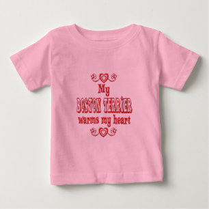 Camiseta De Bebé Amor de BOSTON TERRIER
