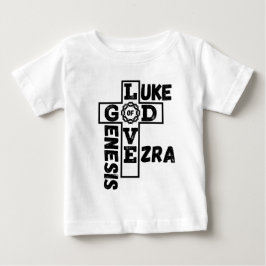 Camiseta De Bebé Amor De Dios Coral Bíblico
