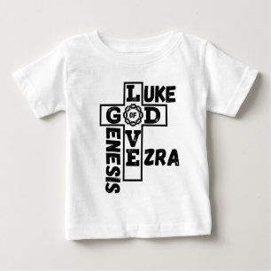 Camiseta De Bebé Amor De Dios Coral Bíblico