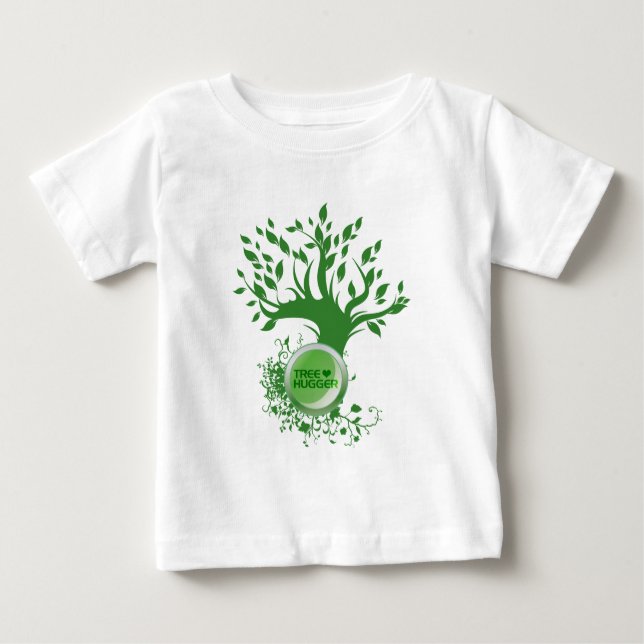 Camiseta De Bebé Amor de Hugger del árbol (Anverso)