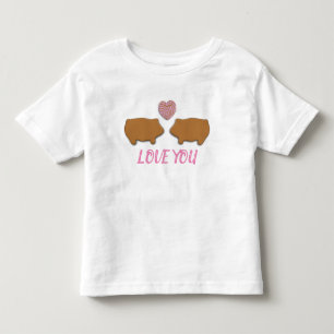 Camiseta De Bebé Amor de Marrano