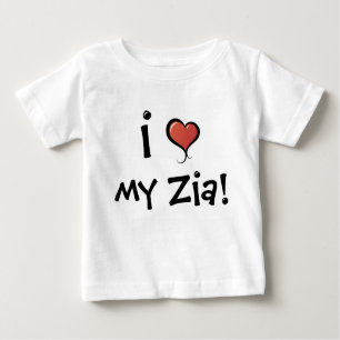 Camiseta De Bebé Amor de Zia