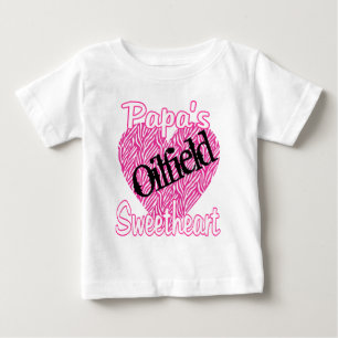 Camiseta De Bebé Amor del campo petrolífero de la papá