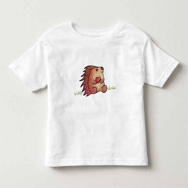 CAMISETA DE BEBÉ ¡AMOR DEL ERIZO! (Anverso)