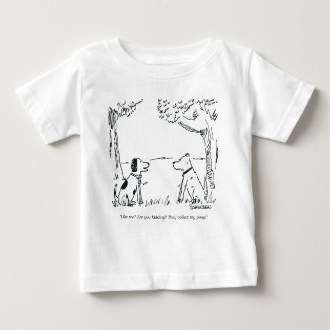 Camiseta De Bebé Amor del perro (Anverso)