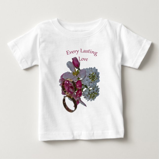 Camiseta De Bebé Amor duradero (Anverso)
