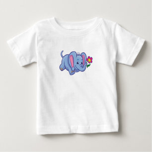 Camiseta De Bebé Amor elefante