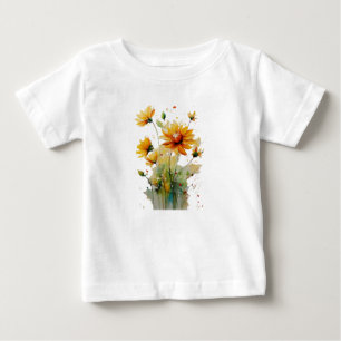 Camiseta De Bebé "Amor floreciente por el bebé"