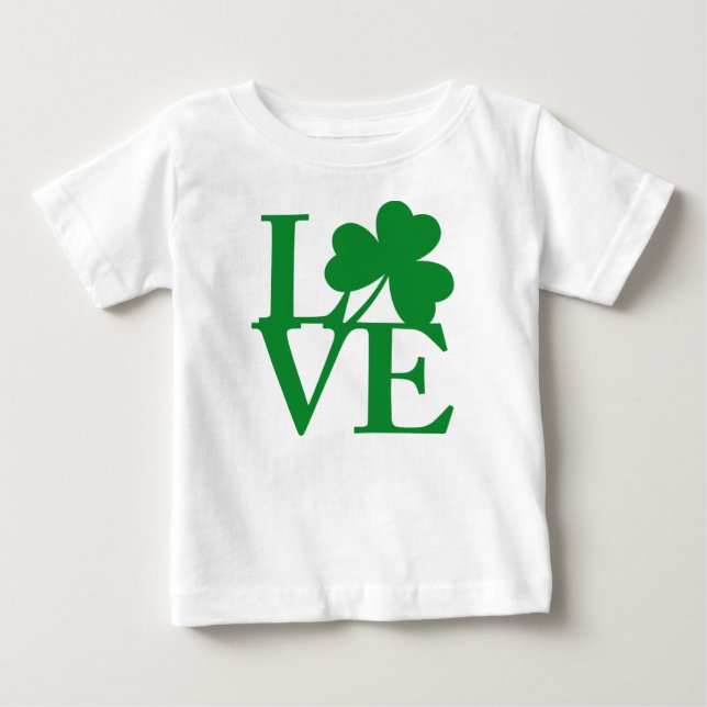 Camiseta De Bebé Amor Irlanda (Anverso)