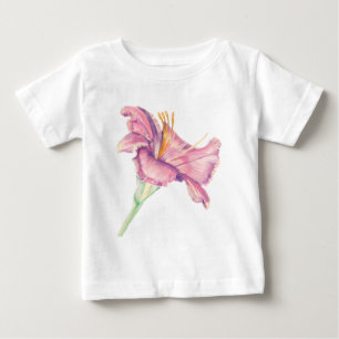 Camiseta De Bebé Amor Lirio Rosa, Vida, Lilis