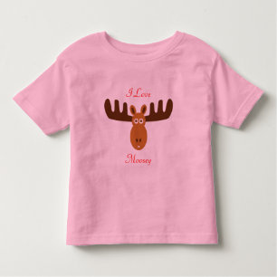Camiseta De Bebé Amor Moosey de Head_I de los alces