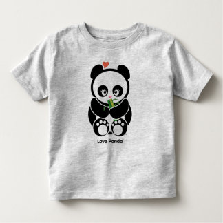 Camiseta De Bebé Amor Panda® Tapón pequeño