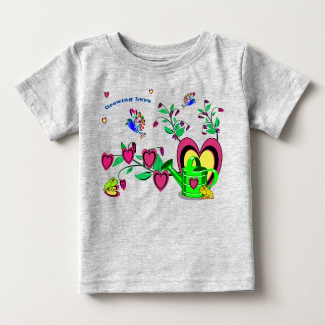 Camiseta de bebé - Amor 'Para Siempre' (Anverso)