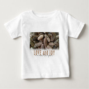 Camiseta De Bebé Amor por vacaciones rusas y cono de alegría