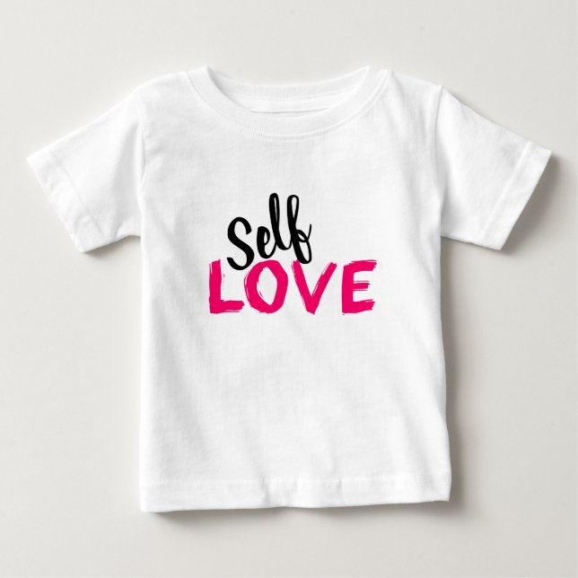 Camiseta De Bebé Amor Propio (Anverso)