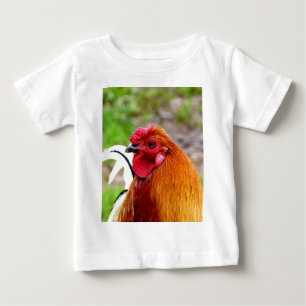 Camiseta De Bebé Amor verdadero que espera del gallo del pollo para