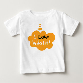 CAMISETA DE BEBÉ AMOR WEBSTER DEL BEBÉ I