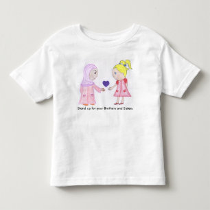Camiseta De Bebé Amor y amistad curan el mundo