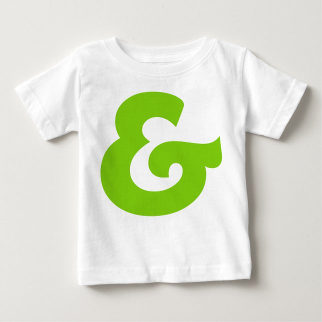 Camiseta De Bebé Ampersand (Anverso)