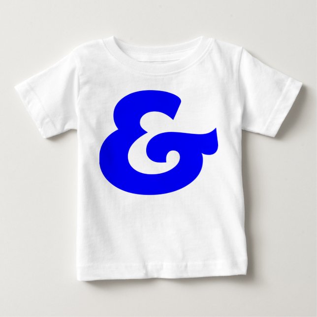 Camiseta De Bebé Ampersand (Anverso)
