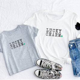 Camiseta De Bebé Amuleto de la suerte Día de San Patricio Trébol de