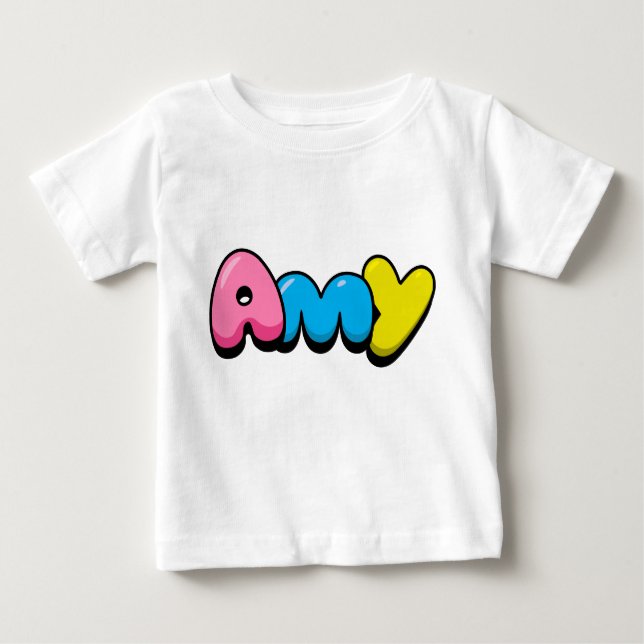 Camiseta De Bebé Amy (Anverso)
